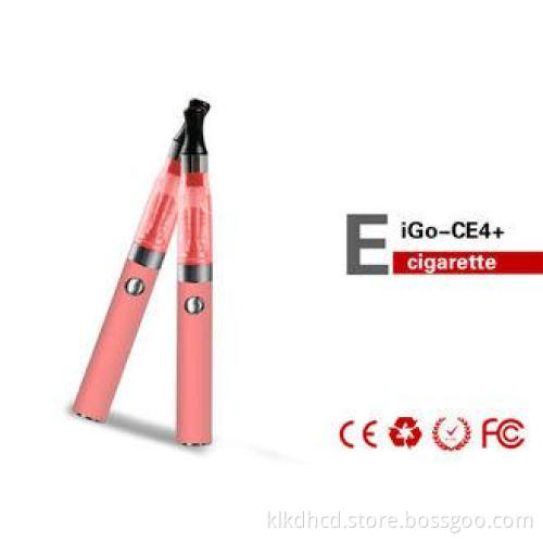 650mAh 3.7V 2.2ohm Health CE4 E Cigarette Atomizer , No Bur